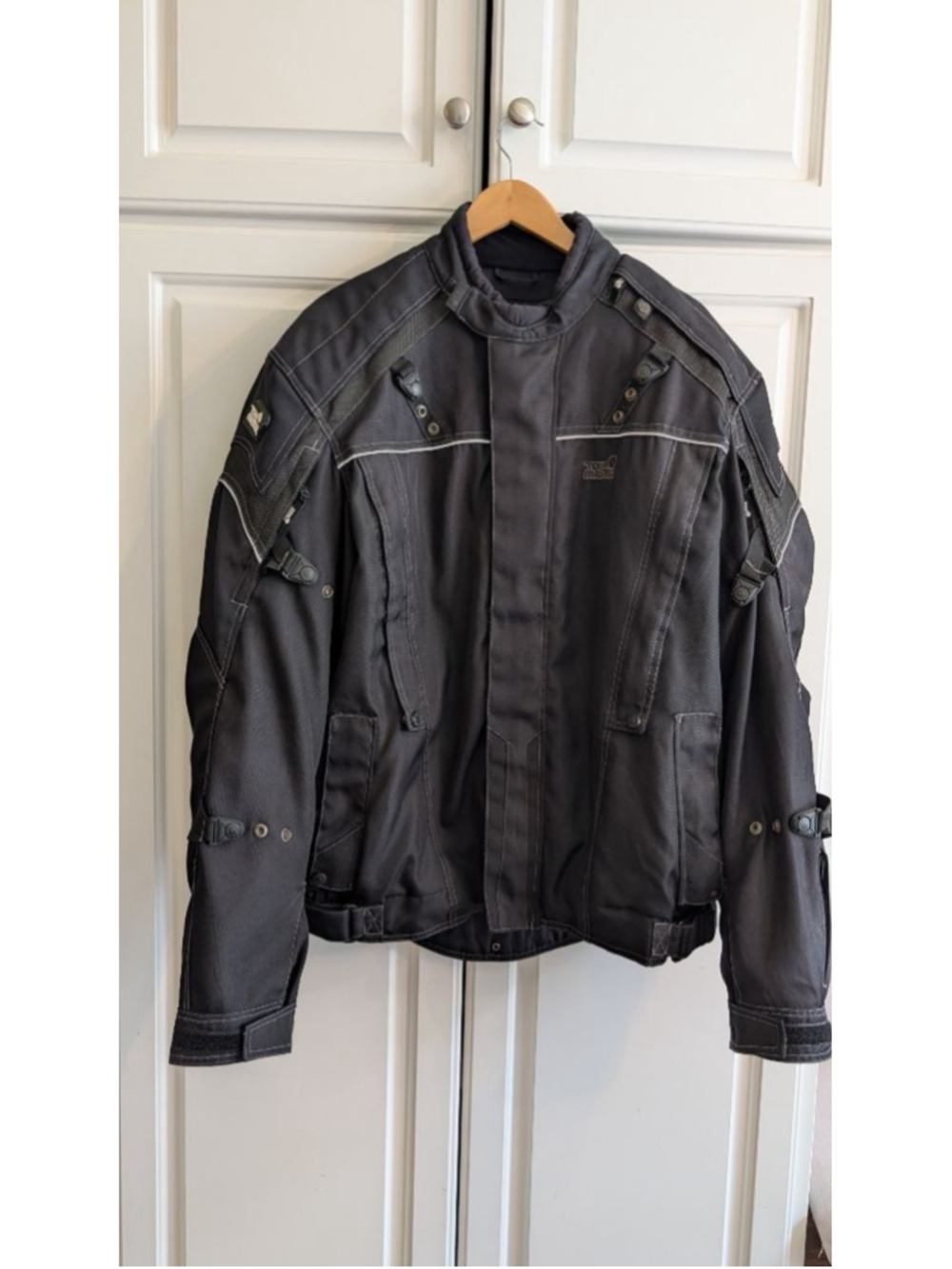 Men's Tour Master Black & Gray Performance Jacket XL